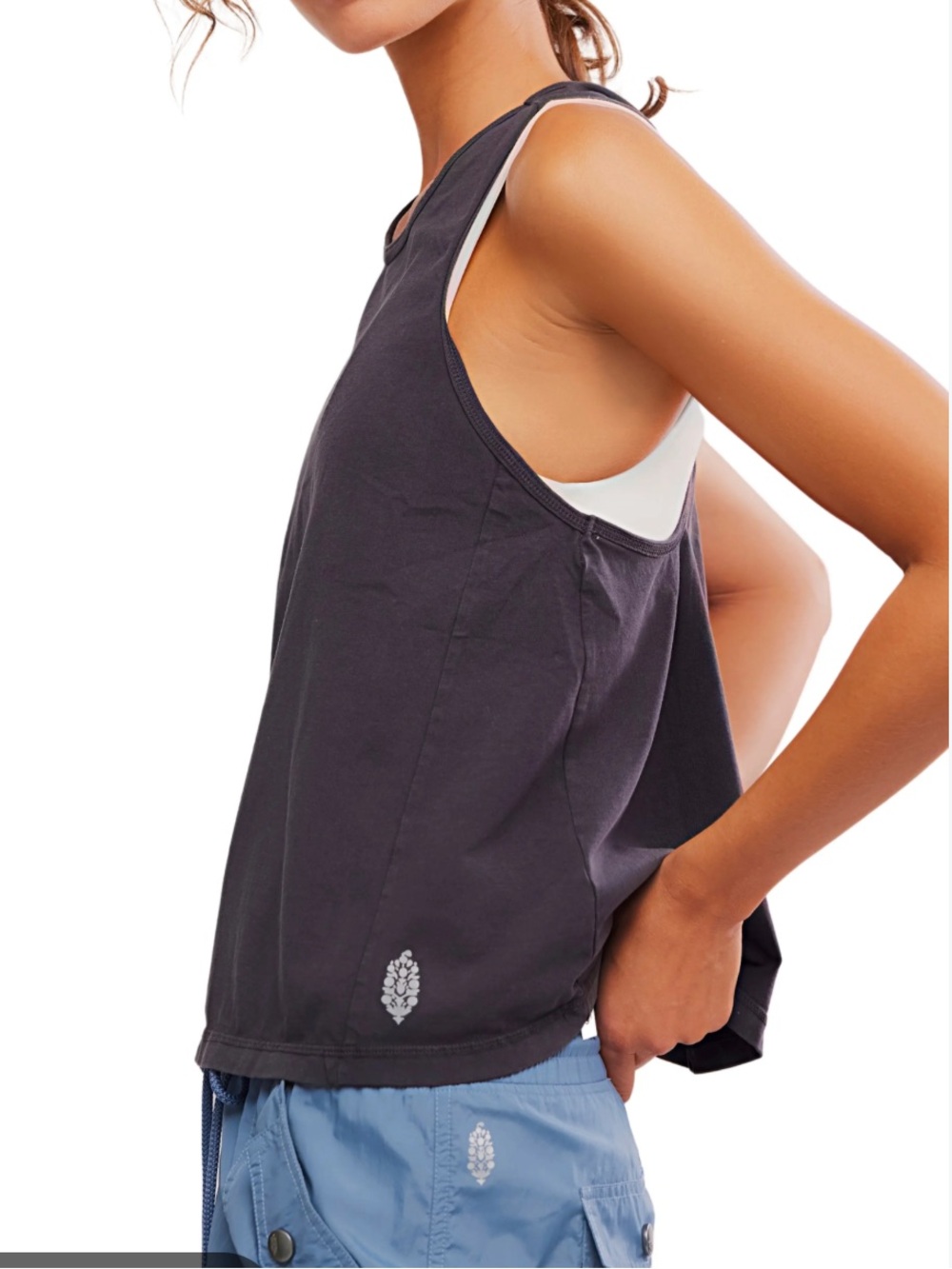 Free People FP Movement Hot Shot Twist Back Tank